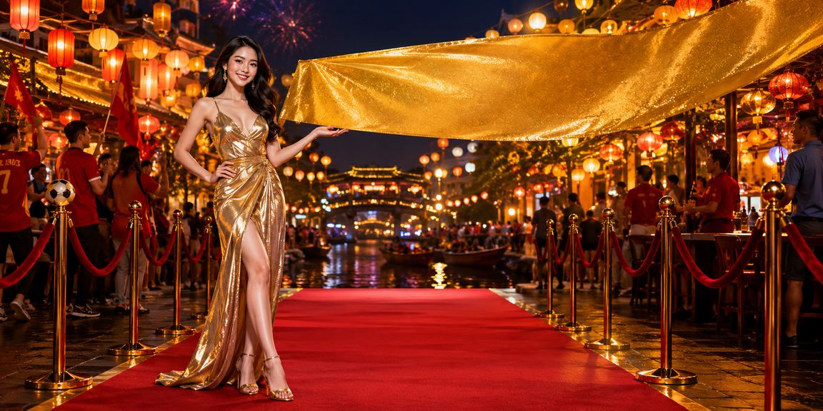 Không gian casino và cá cược đêm sôi động tại Hội An