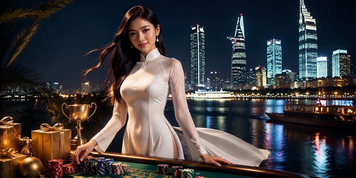 Cá cược thể thao tại Sài Gòn với trang phục áo dài truyền thống